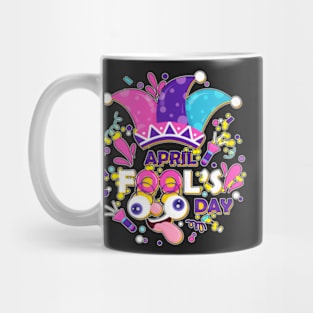 Funny April Fools Day Birthday Gift for Husband, Wife, Boyfiend, Girlfriend, Son, Daughter. Mug